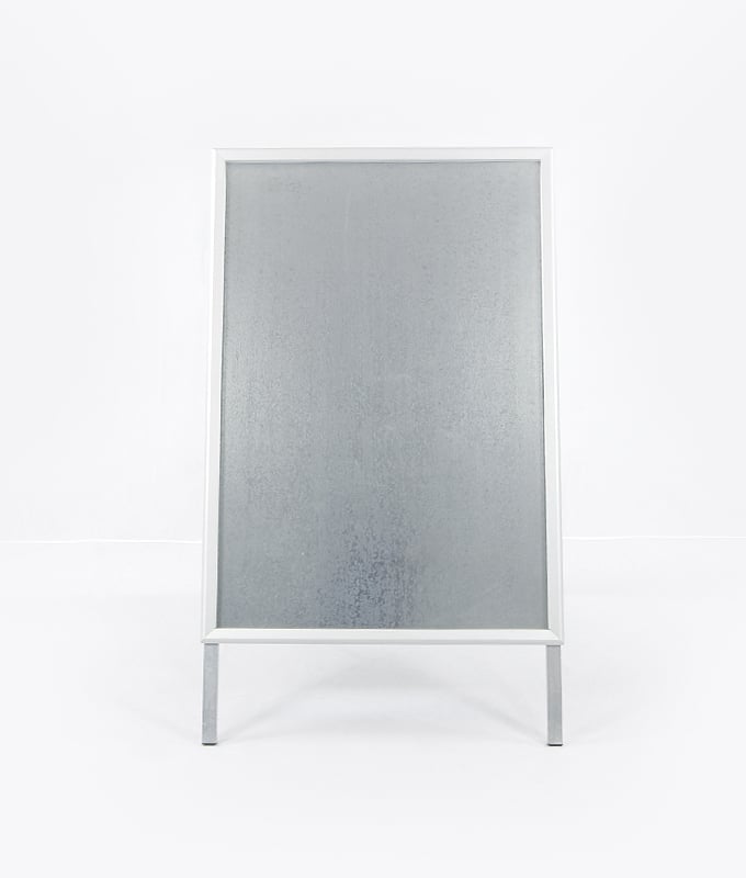 Gatebukk klassisk 70x100 klemlist aluminium fra Markedsmateriell.no