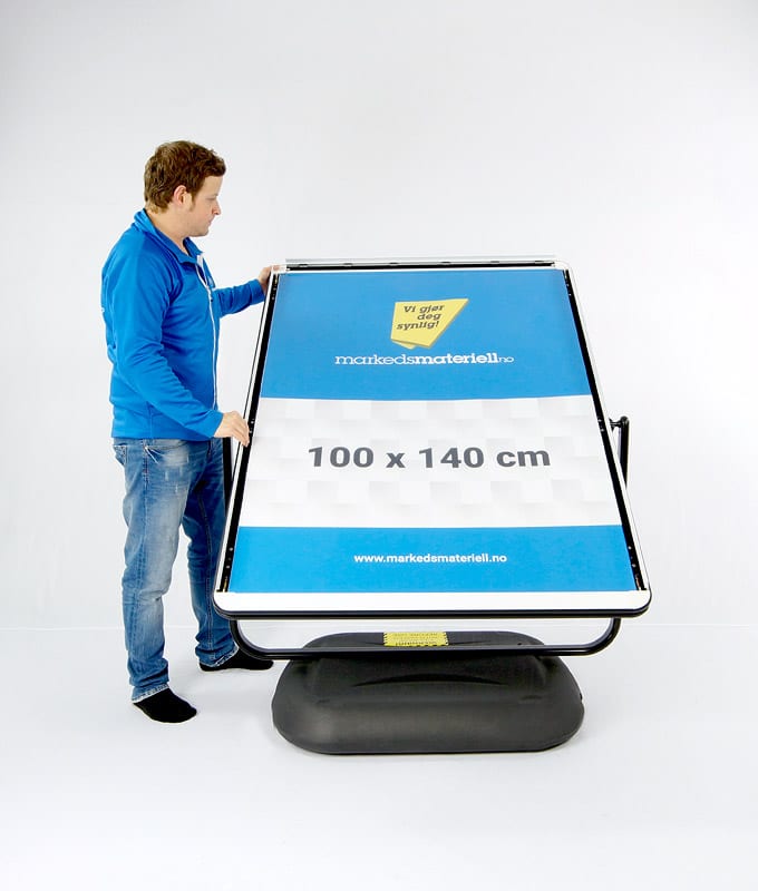 Gatebukk storformat XL syklon fra Markedsmateriell