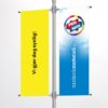 Bannerarm, Stolpeflagg, flagg til stolpe fra Markedsmateriell.no