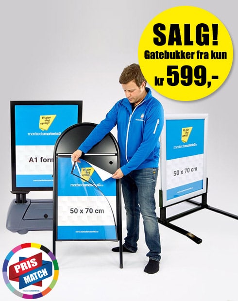 Gatebukker salg