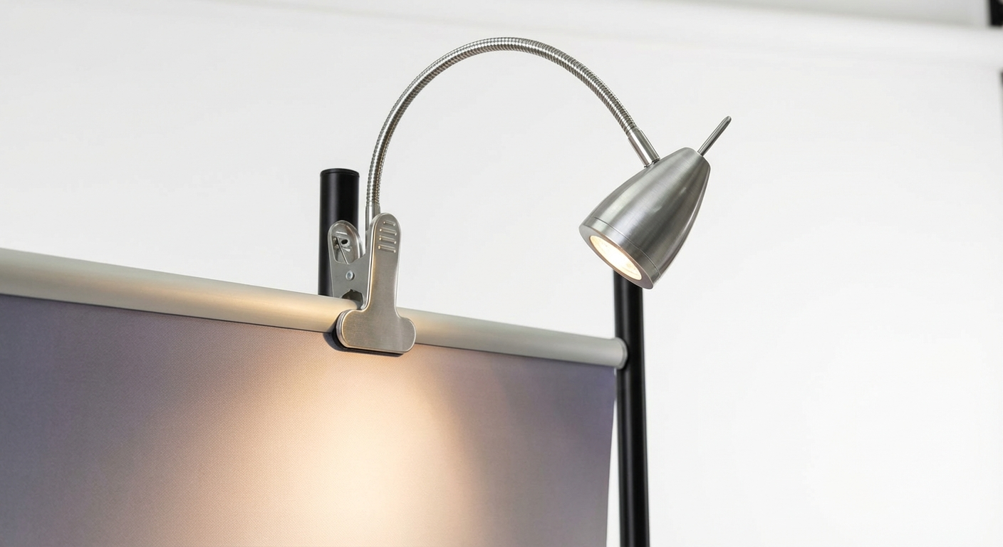 Messebelysning og standbelysning fra Markedsmateriell