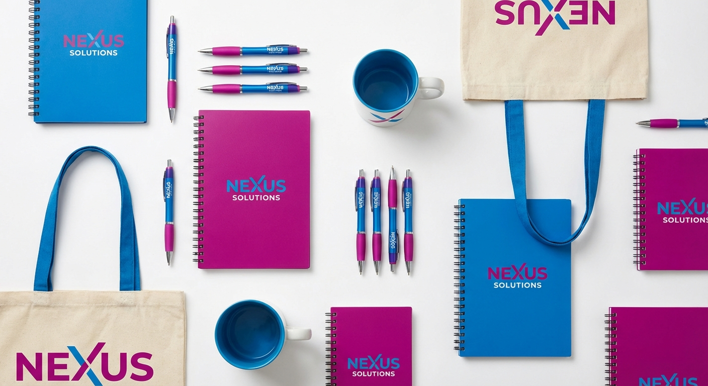 Firmajulegaver med logo og profilartikler fra Markedsmateriell