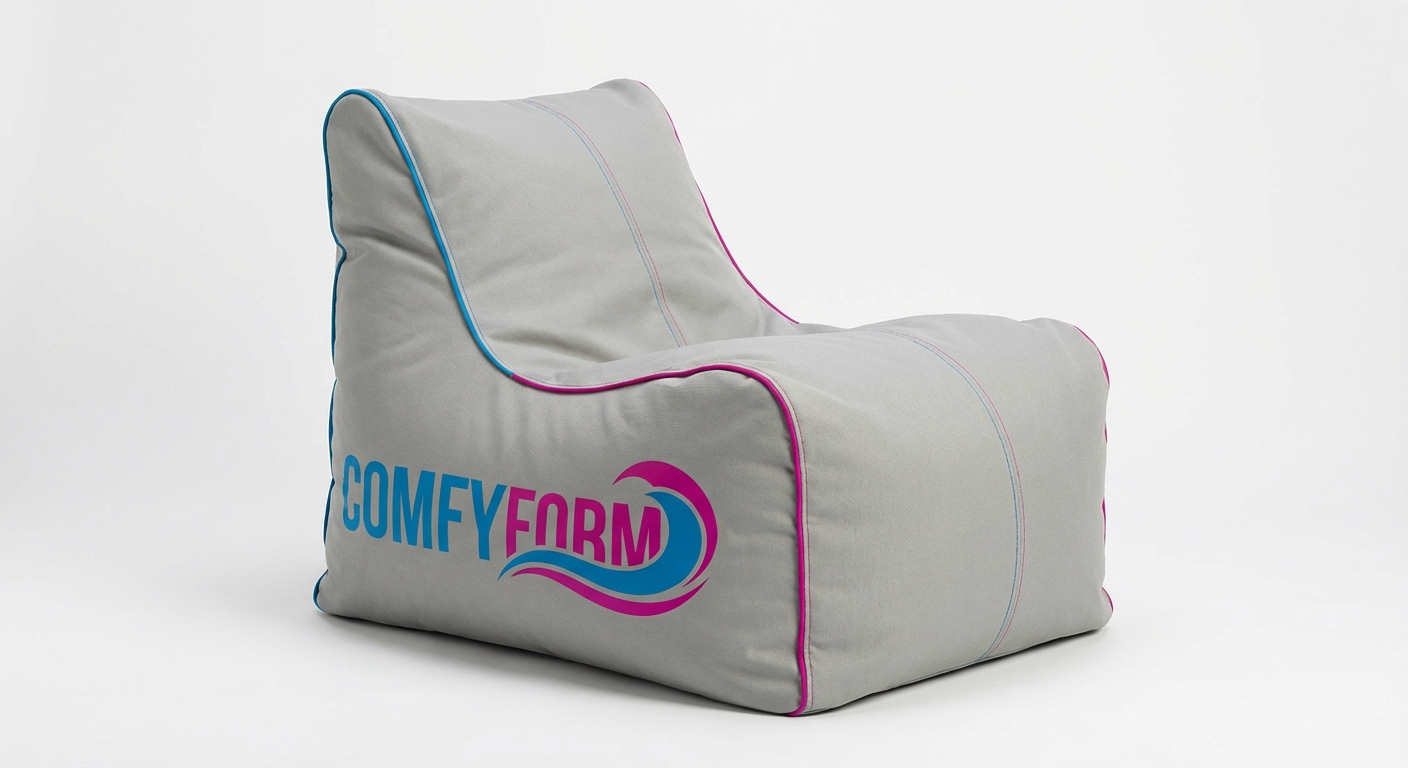 Sakkosekk med trykk på stand