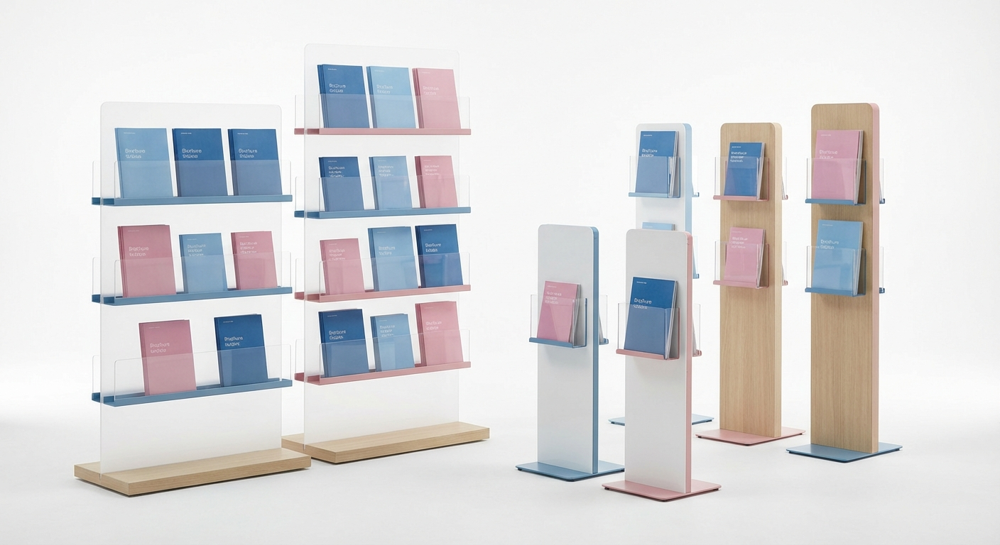 Stativ og opphengssystemer for reklame