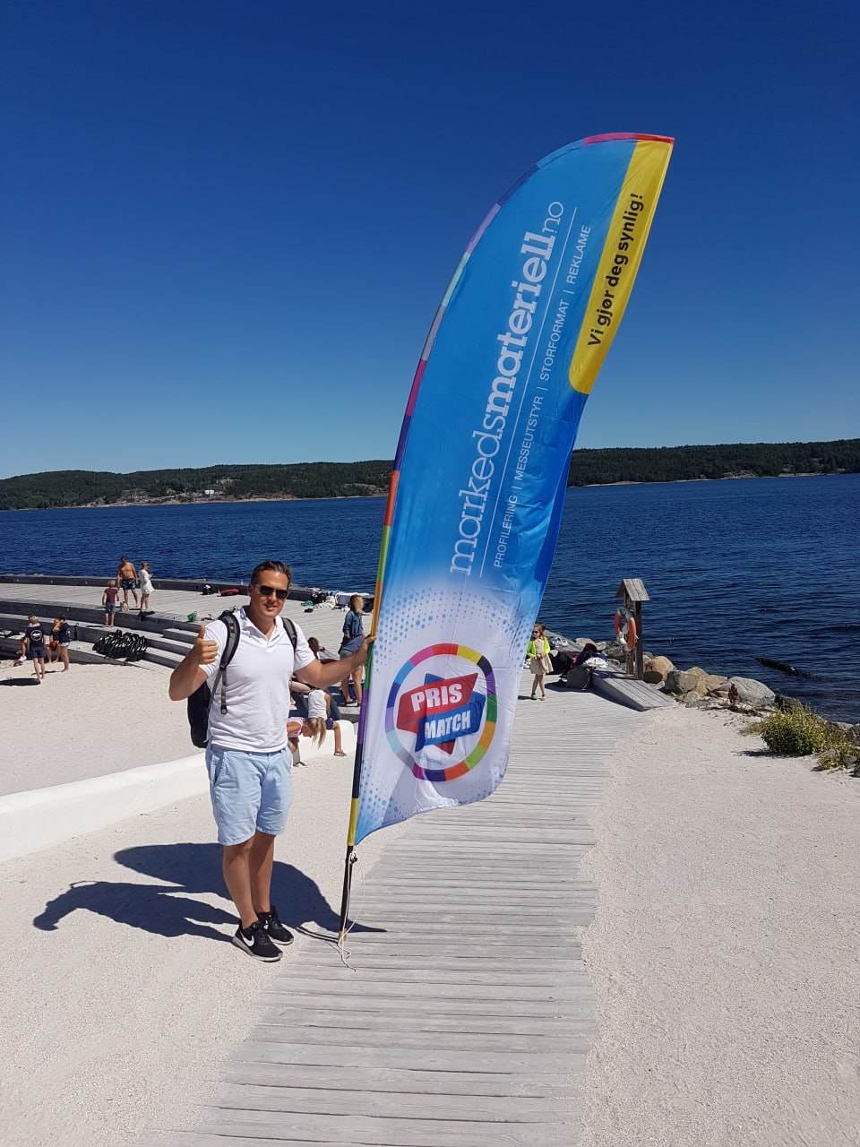 Beachflagg til sommerkampanje – slik bruker norske merkevarer det