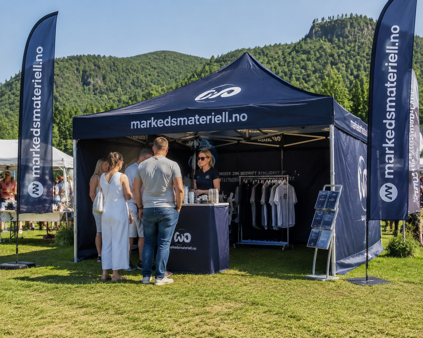 Messetelt 3x3 sommer — Markedsmateriell.no