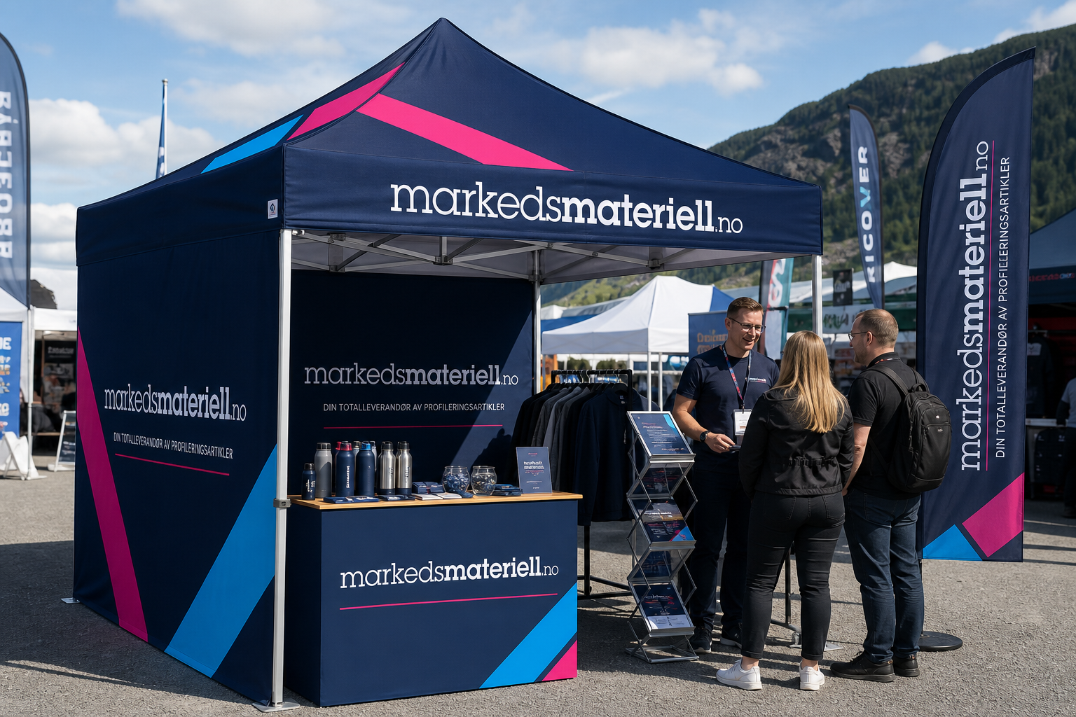 Messetelt profil fra Markedsmateriell.no
